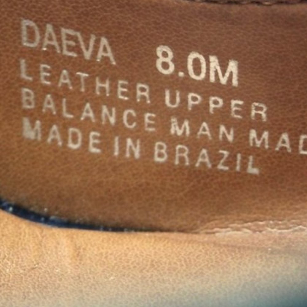 Steve Madden-Black "Daeva" Leather Platform Pumps - Picture 8 of 8